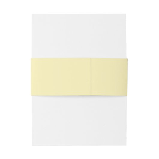 Elegant citroengeel uitnodigingen wikkel (Achterkant Voorbeeld)