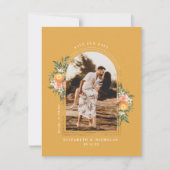 Elegant Citrus Orchard | Boho Save the Date (Voorkant)