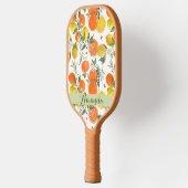 Elegant Citrus Patroon Pickleball Paddle (Links)