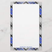 Elegant Clan Hannay Tartan Pset Briefpapier (Voorkant)