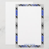 Elegant Clan Hannay Tartan Pset Briefpapier (Voorkant / Achterkant)