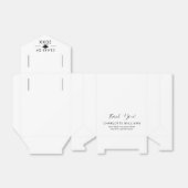 Elegant Class 2025 afstudeerfeest Dank u Bedankdoosjes (Uitgevouwen)