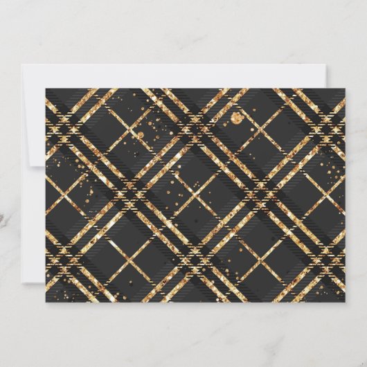 Elegant Class of 2020 Graduation Party Photo Kaart (Achterkant)