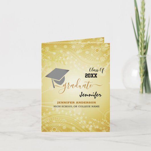 Elegant Class of 20XX, Photo, Topper Afstuderen (Voorkant)