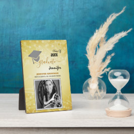 Elegant Class of 20XX, Photo, Topper Afstuderen Fotoplaat