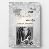 Elegant Class of 20XX, Photo, Topper Afstuderen Fotoplaat (voorkant)