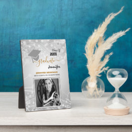 Elegant Class of 20XX, Photo, Topper Afstuderen Fotoplaat