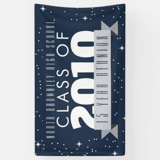 Elegant class reunion banner (Verticaal)