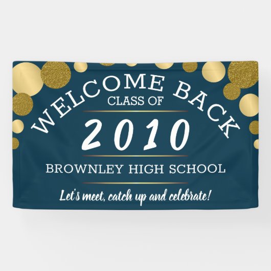 Elegant class reunion banner (Horizontaal)