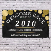 Elegant class reunion banner