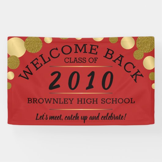 Elegant class reunion banner (Horizontaal)