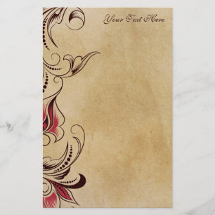 Elegant Classic  Bloemen Briefpapier