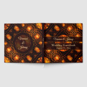 Elegant Classic Boho Modern Gold #901 Wedding Gastenboek (Volledig)