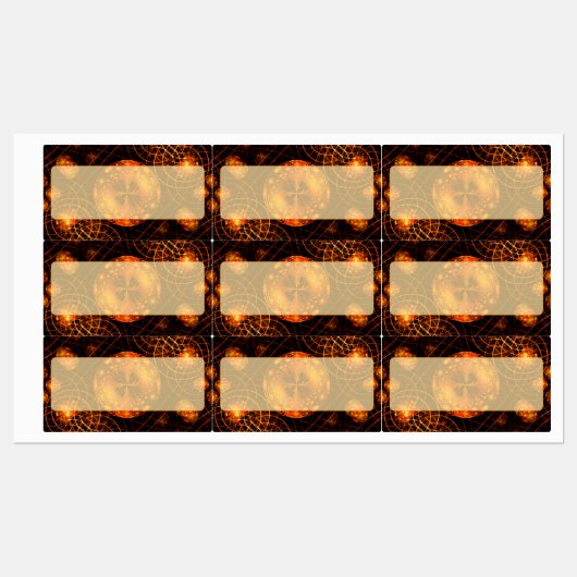 Elegant Classic Boho Modern Gold #901 Wedding Labels (Vel)