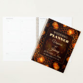 Elegant Classic Boho Modern Gold #901 Wedding Planner (Display)