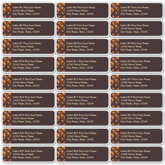 Elegant Classic Boho Modern Gold #901 Wedding Sticker (Voorkant)