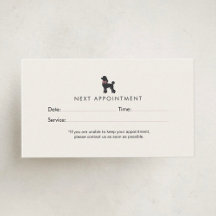 Elegant Classic Dog Groomer Appointment