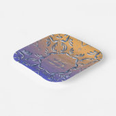 Elegant Classic Fancy 25th Wedding Jubileum Papieren Bordje (Gebogen)