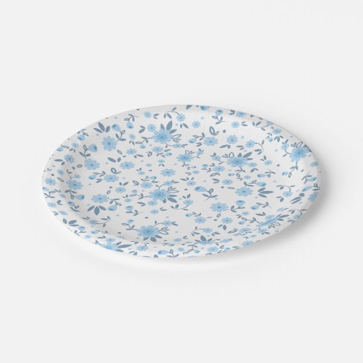 Elegant Classic  Floral Ditsy | Bord papier (Gekanteld)