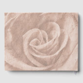 Elegant Classic Floral Rustic Wedding Guest Book 3 Gastenboek (Achterkant)