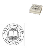 Elegant Classic Flowers Boek uit de bibliotheek va Rubberstempel (Gestempeld)