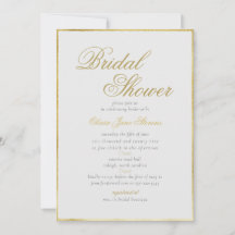 Elegant Classic Gold Lijst Ivory Vrijgezellenfeest