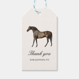 Elegant Classic  Horse Race Derby Party Cadeaulabel