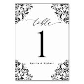 Elegant Classic Klein Bruiloft Kaart (Voorkant)