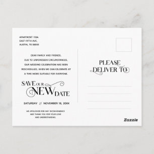 Elegant Classic, Love is Patient, Postponement Briefkaart