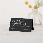 Elegant Classic Minimalist Wedding Plaatskaartje (Voorkant)