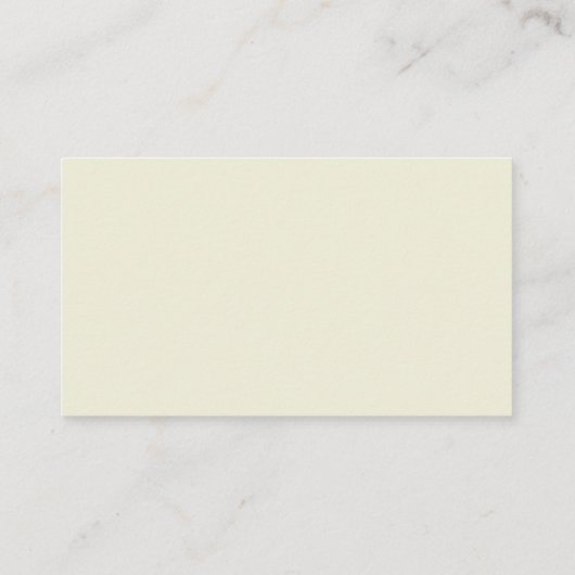 Elegant Classic Minimalistical Eggshell Blue Visitekaartje (Achterkant)