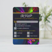 Elegant Classic Modern Floral Pattern #902 Wedding (Staand voorkant)