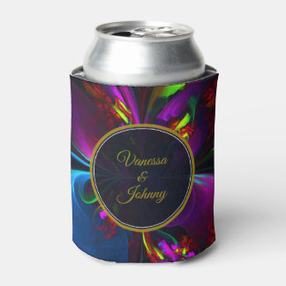 Elegant Classic Modern Floral Pattern #902 Wedding Blikjeskoeler