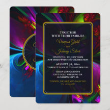 Elegant Classic Modern Floral Pattern #902 Wedding