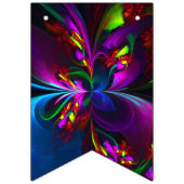 Elegant Classic Modern Floral Pattern #902 Wedding Vlaggetjes (Tweede vlag)