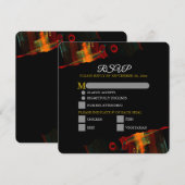 Elegant Classic Modern Trendy Pattern #903 Wedding (Voorkant / Achterkant)