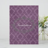 Elegant Classic Personalized Wedding Invitation Kaart (Staand voorkant)