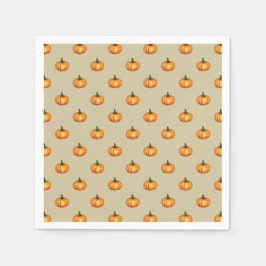 Elegant Classic Pumpkin Patterned Servet