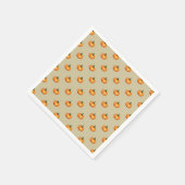 Elegant Classic Pumpkin Patterned Servet (Hoek)