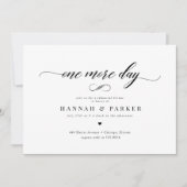 Elegant Classic Script Rehearsal Dinner Kaart (Voorkant)