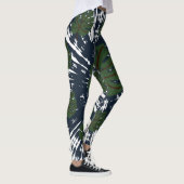 Elegant Classic Stropdas & Dye Leaf Leggings (Rechts)