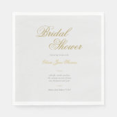 Elegant Classic Triple Lijst Formal Vrijgezellenfe Servet (Voorkant)