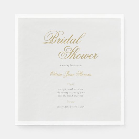 Elegant Classic Triple Lijst Formal Vrijgezellenfe Servet (Voorkant)