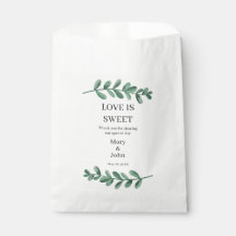 Elegant Classic Waterverf Green Leaves