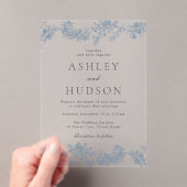  Elegant Classic Wedding Acryl Uitnodigingen (Insitu (Draagbaar))