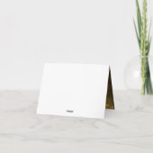 Elegant Classic Wedding Bedankkaart (Achterkant)