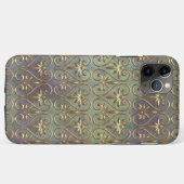 Elegant Classy Antiek Damask Art Patroon Case-Mate iPhone Case (Achterkant (horizontaal))