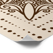 Elegant Classy Beige Weddenschap Welkomstbord Poster (Hoek)