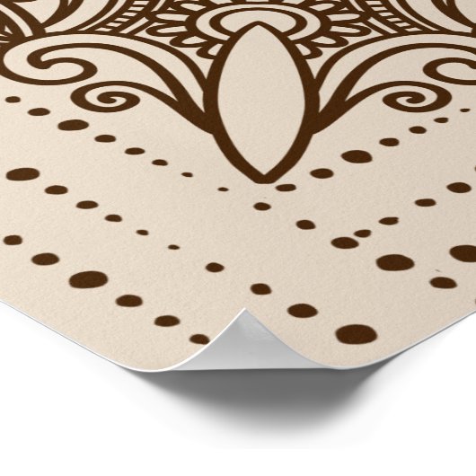 Elegant Classy Beige  Weddenschap Welkomstbord Poster (Hoek)