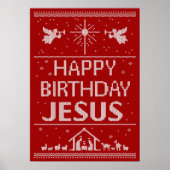 Elegant Classy Black Oogstrelaas design Poster (Voorkant)